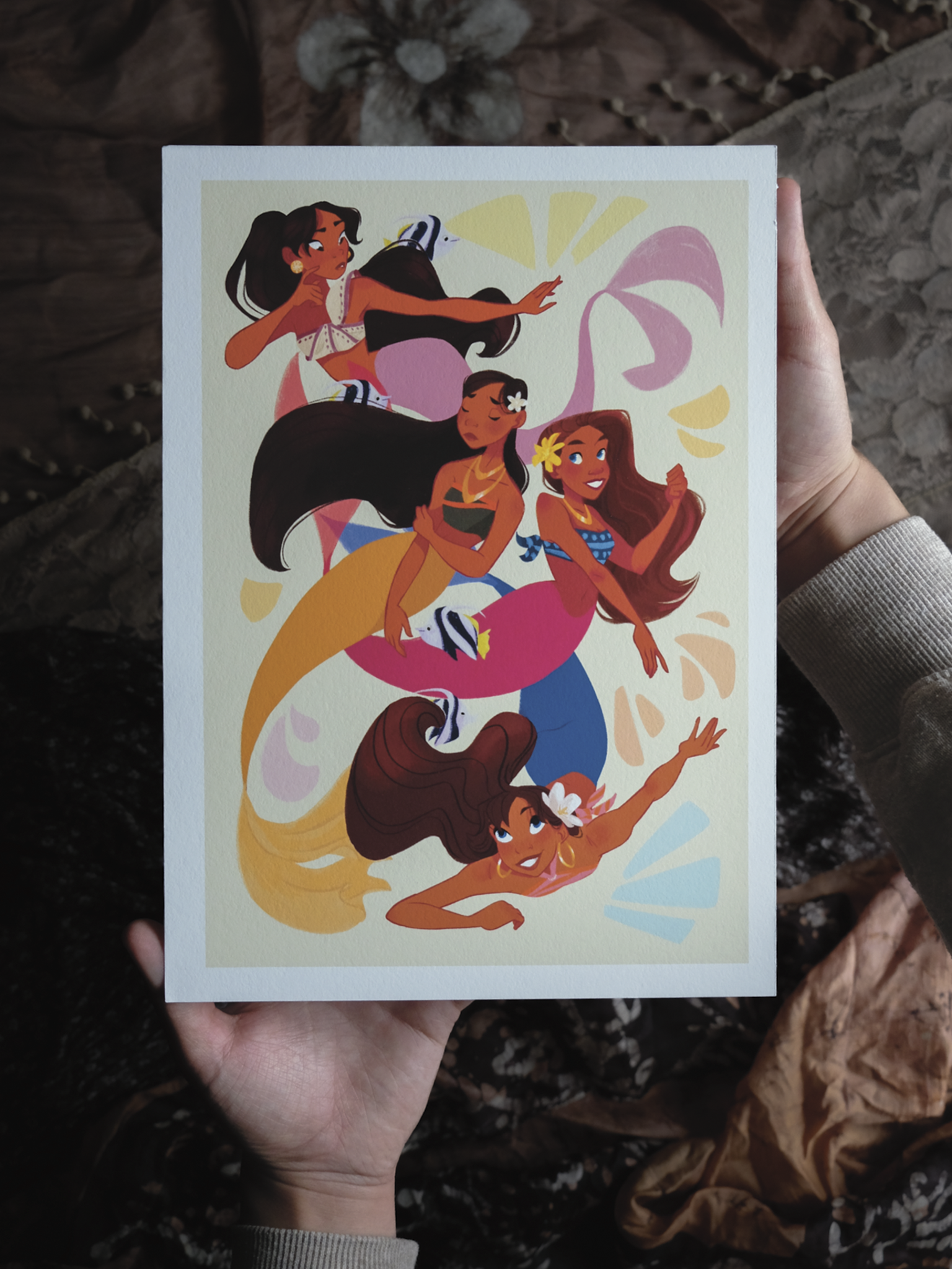 Raja Ampat Mermaids — Art Print