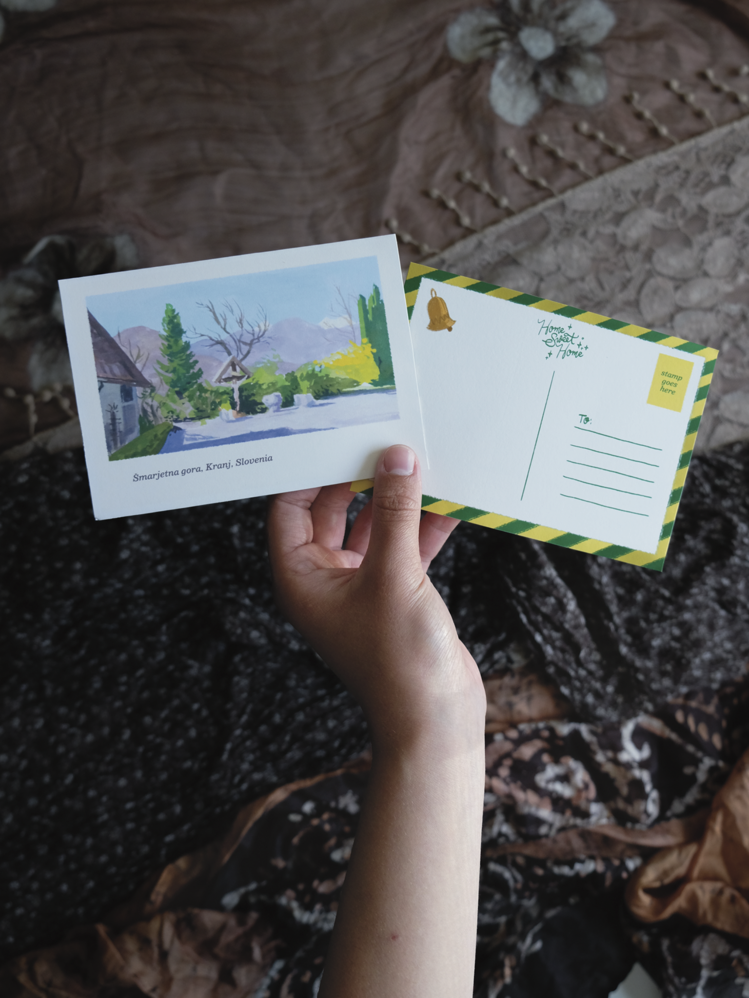 Šmarjetna — Art Postcard