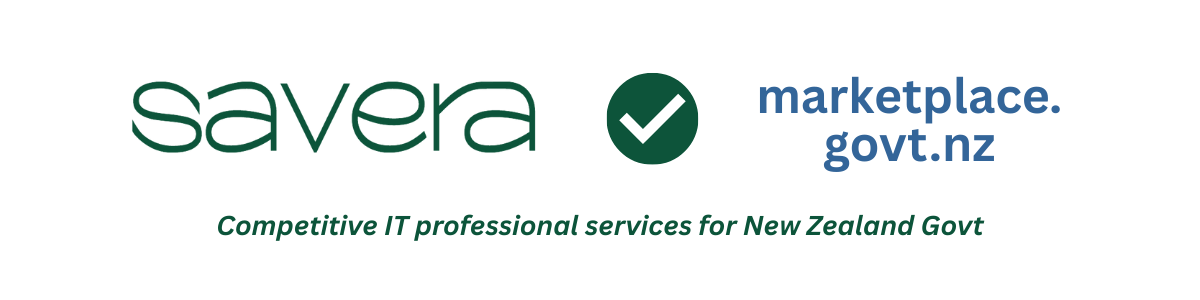 SAVERA NZ Govt Marketplace Approved Supplier - Competitive IT Professional Services for New Zealand Govt