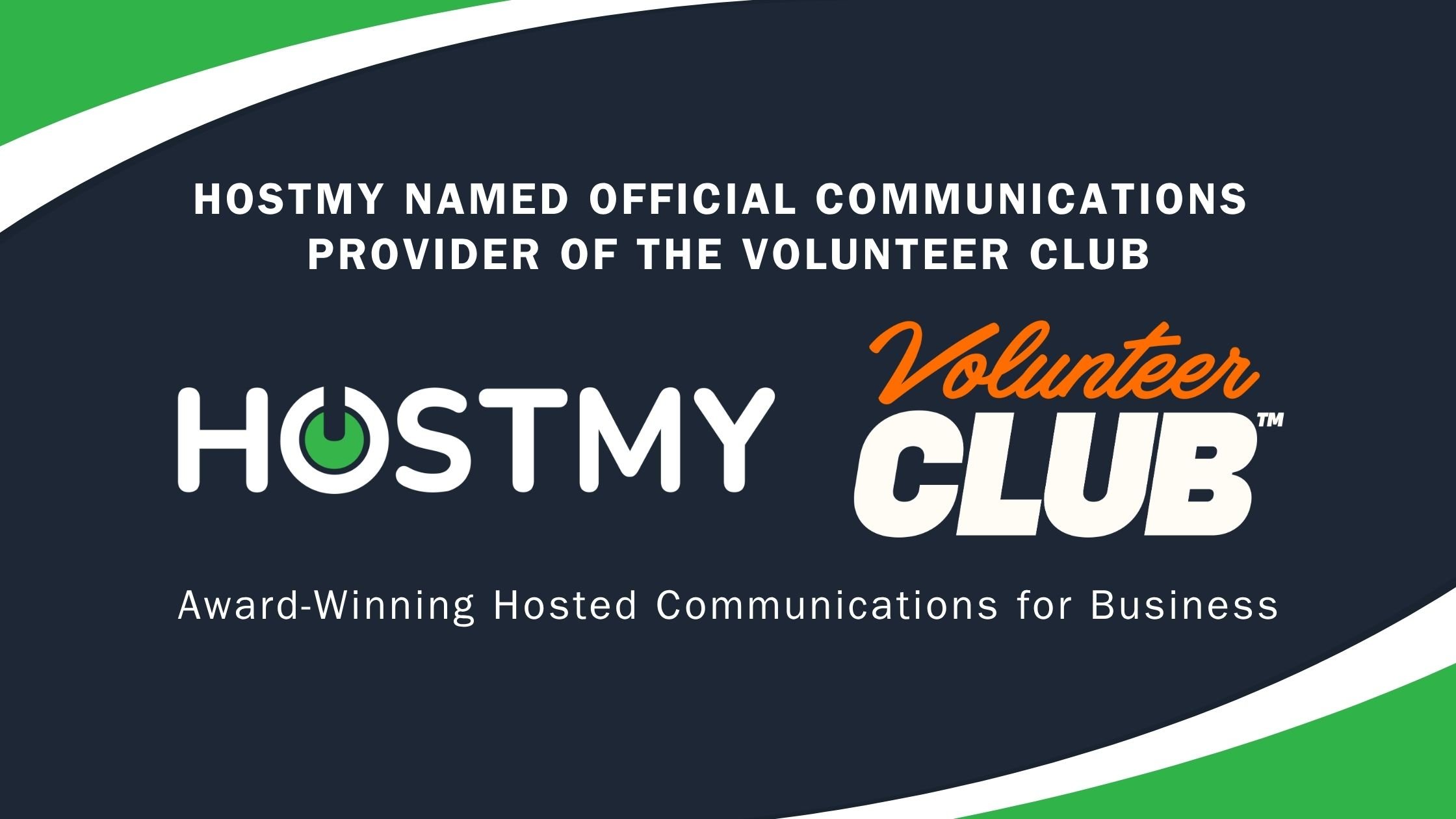 HostMy named Official Communications Provider of The Volunteer Club