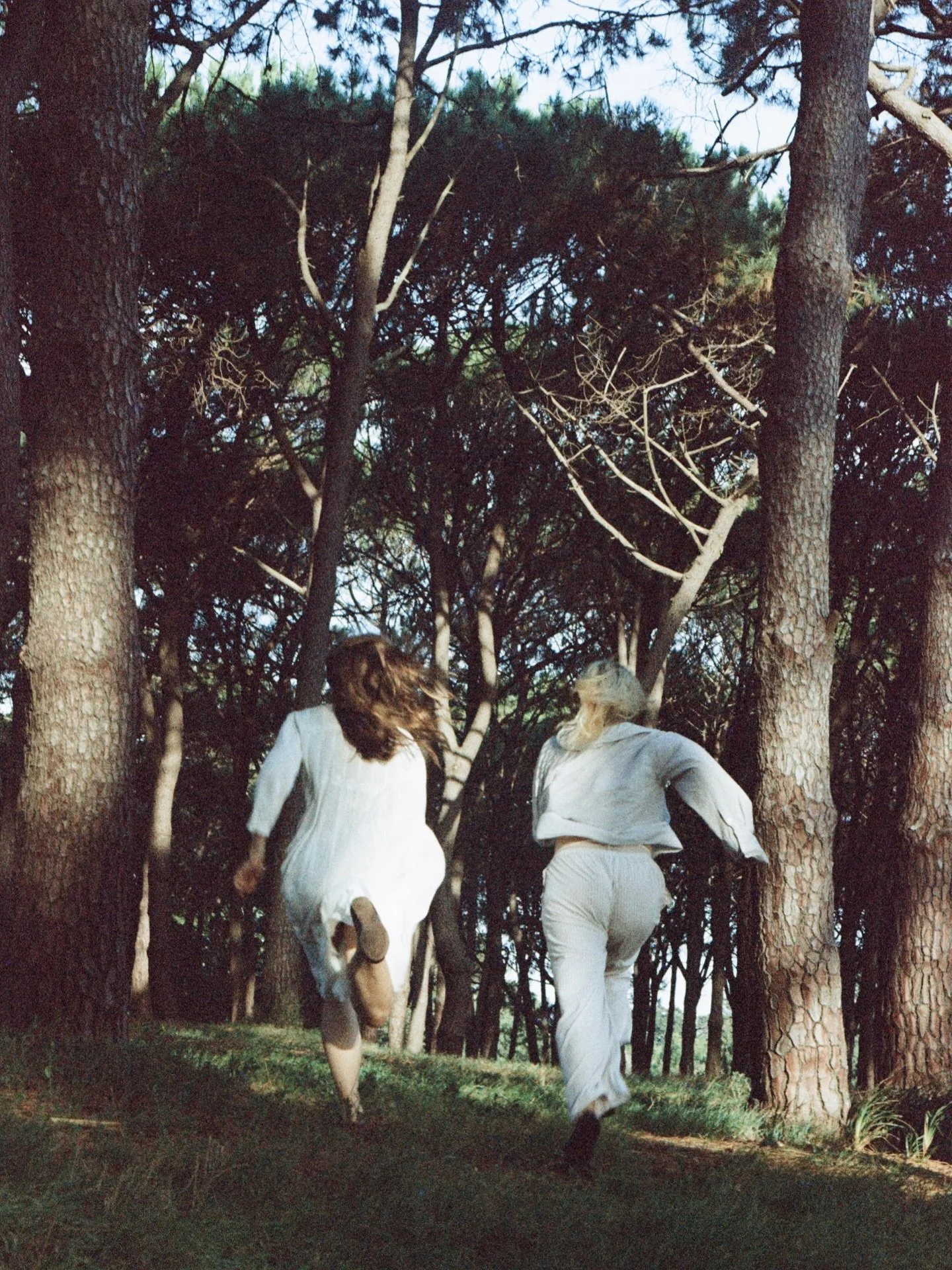 Telling secrets to the trees. Photography afternoon with @nidakira &amp; @sabinamira