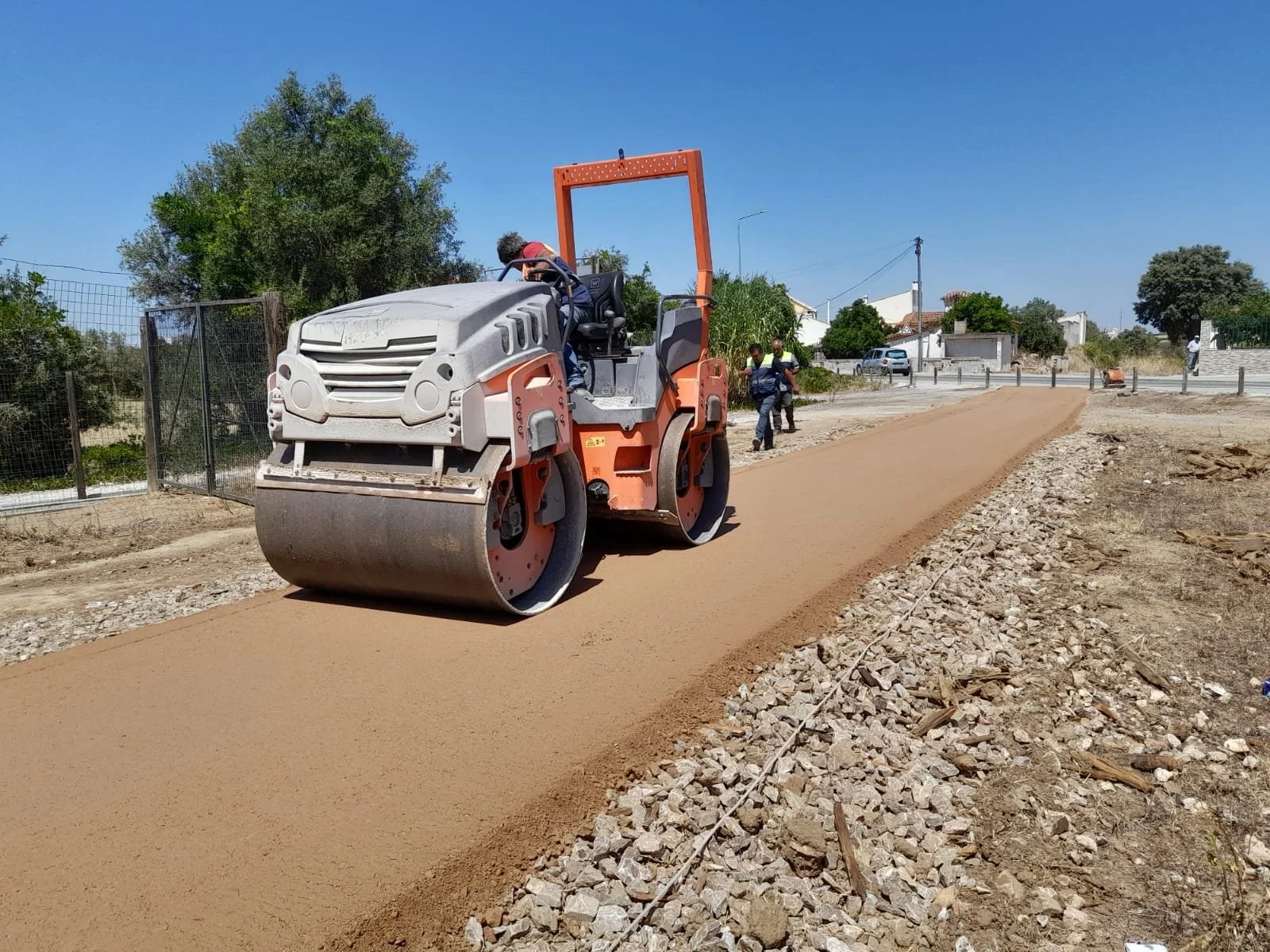 Máquina de compactação
