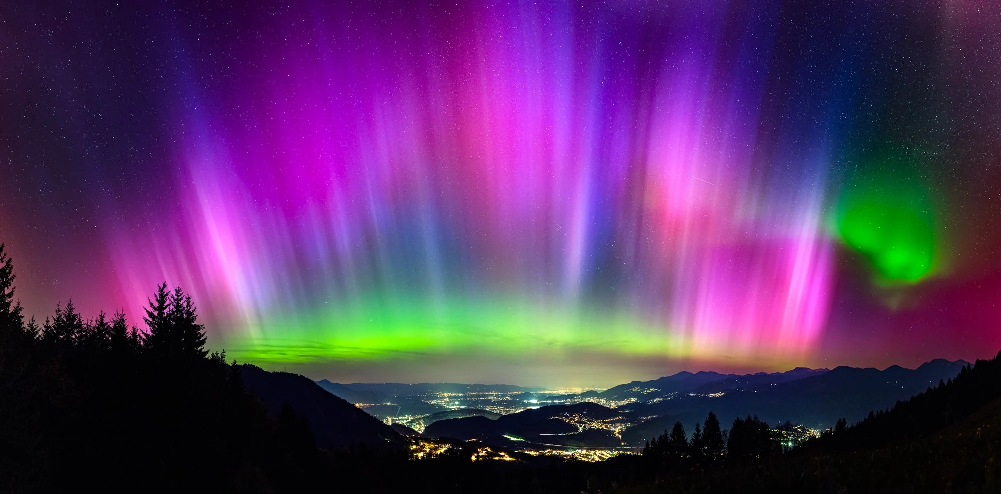 #88 polar lights over vorarlbeg