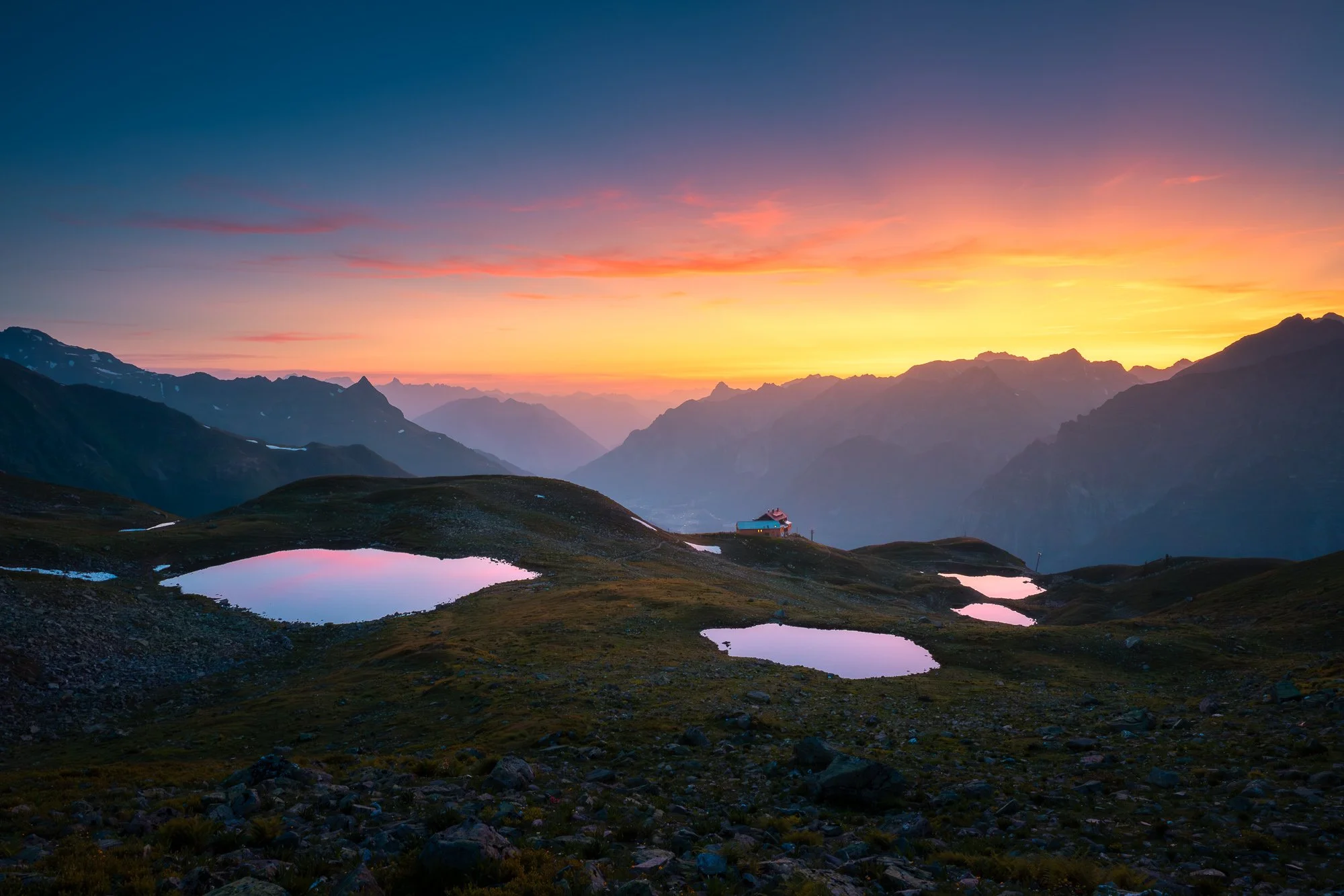 #126 sunset kaltenberghuette