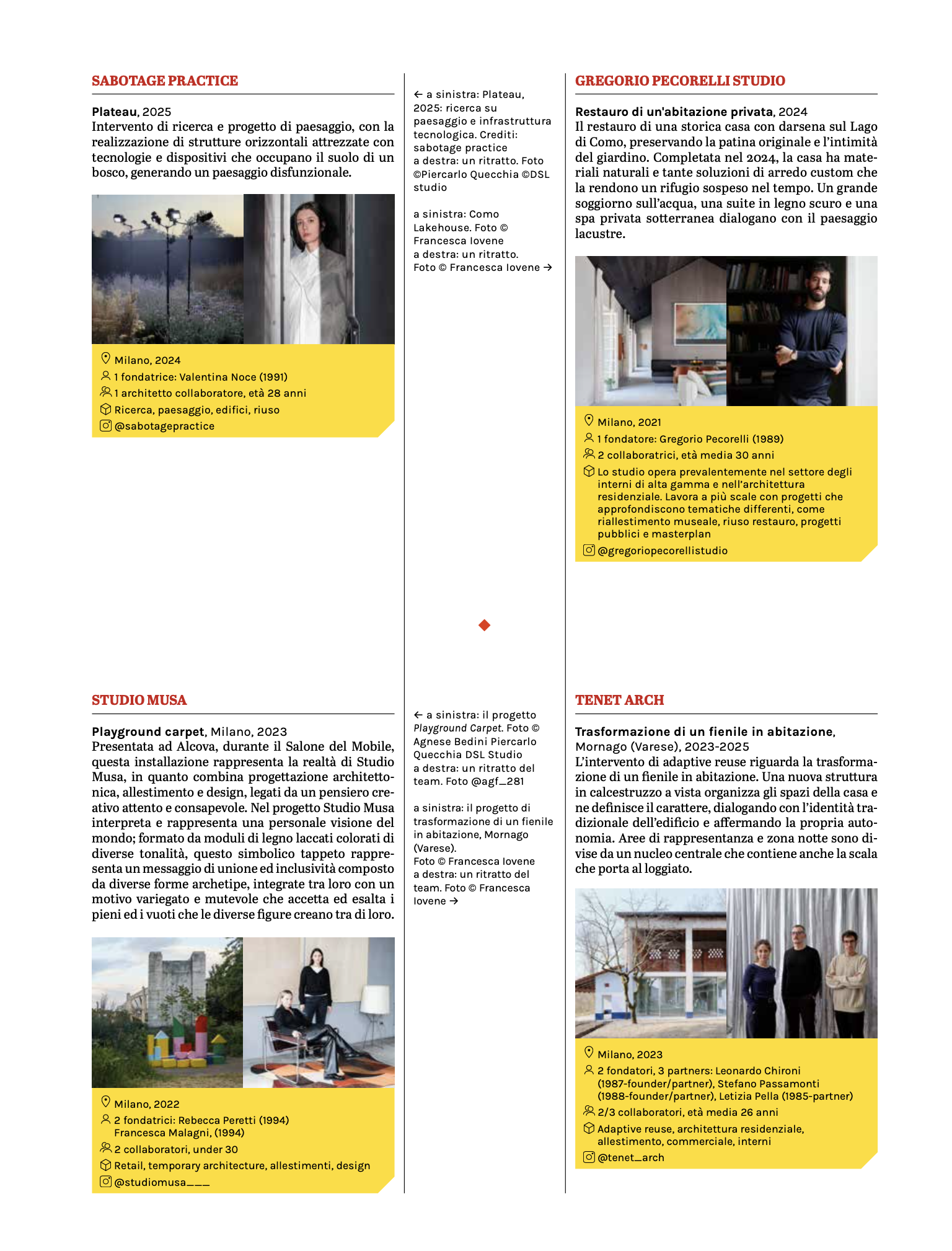 Artribune - 20 studi di architettura italiani