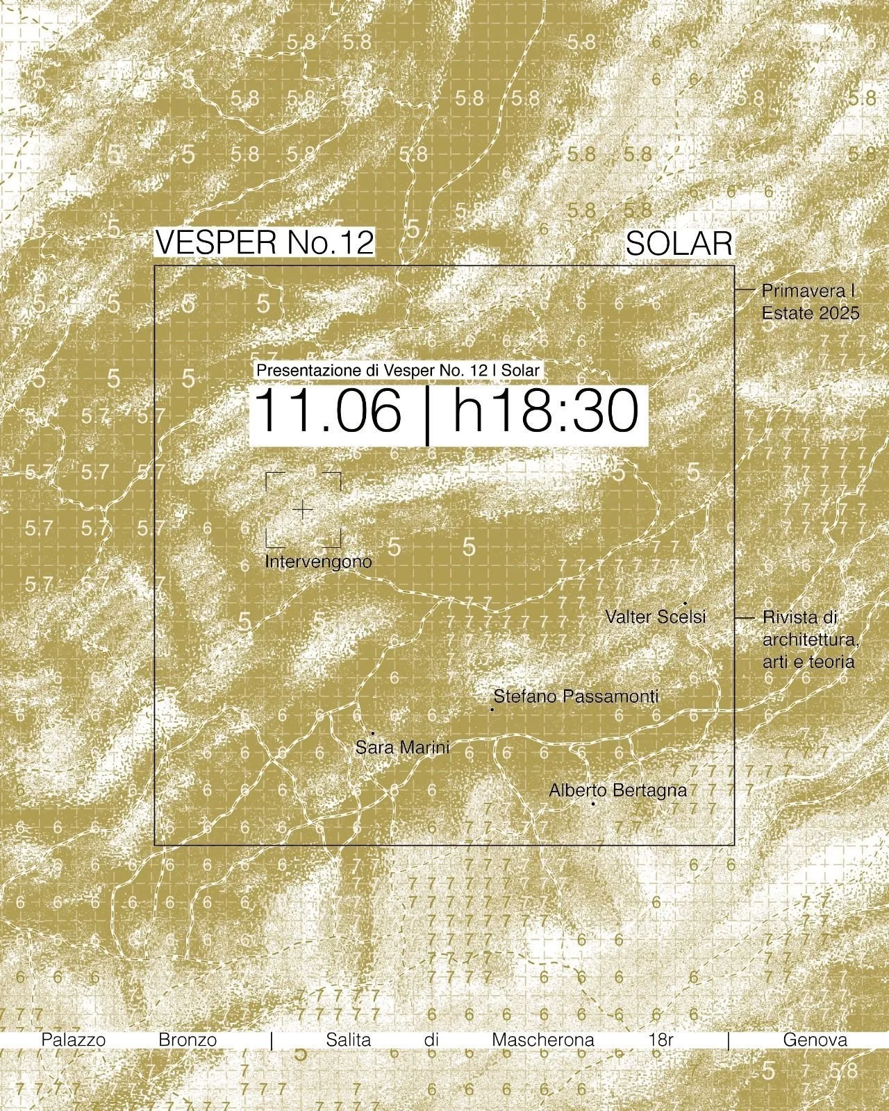 Rivista Vesper n.12 - Genova 2025