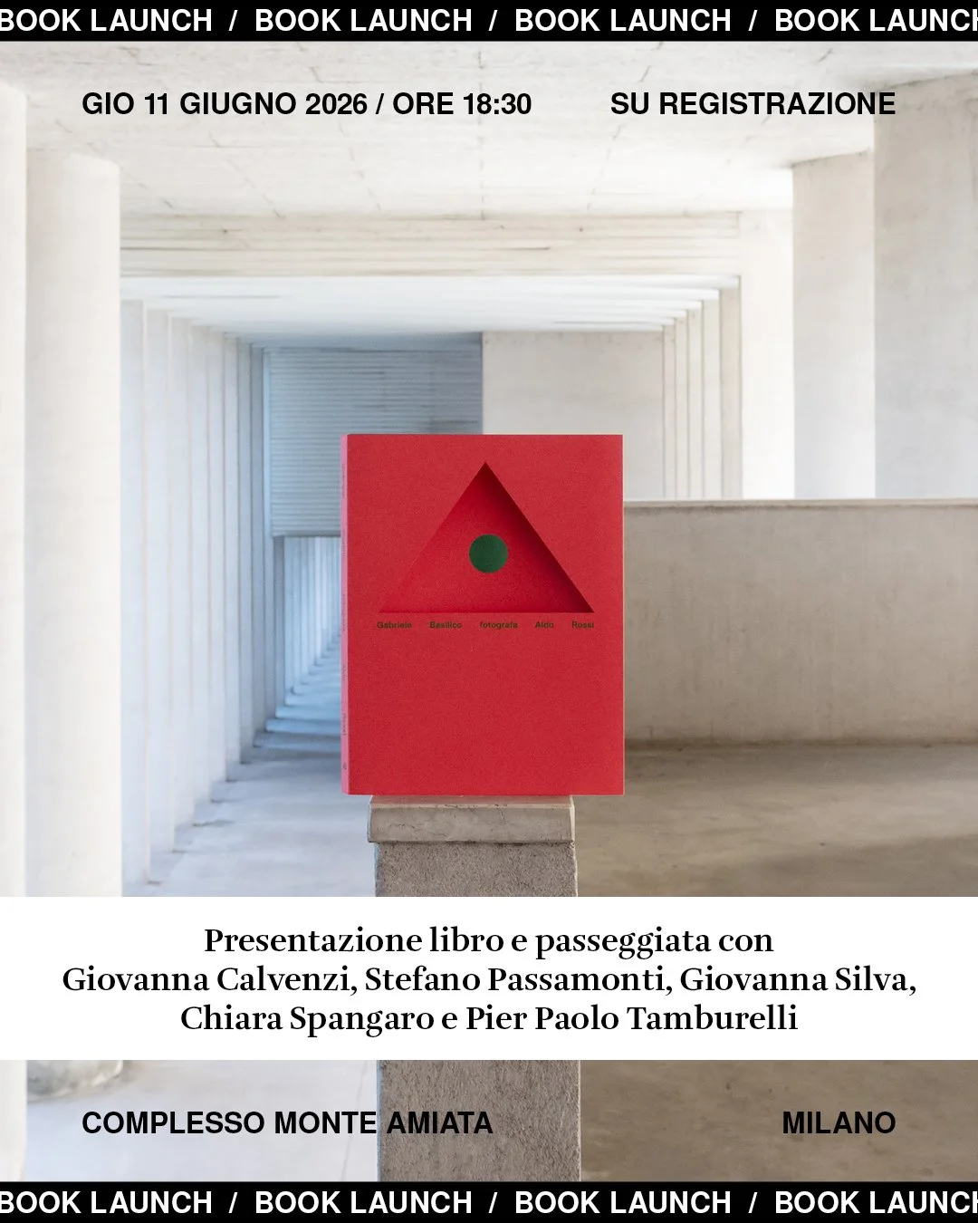Gabriele Basilico fotografa Aldo Rossi - 2026