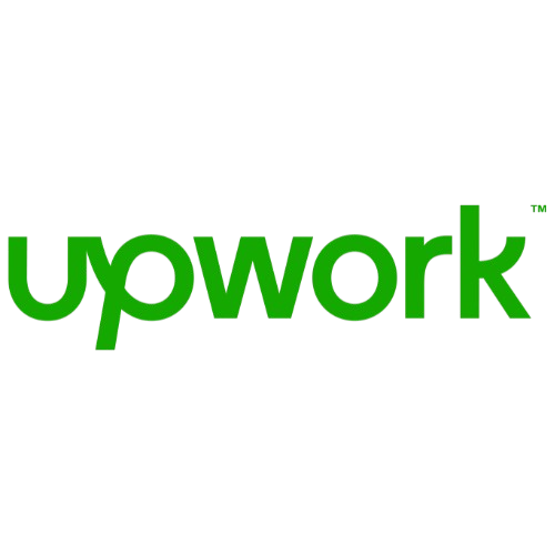 Upwork logo in green text on a white background.