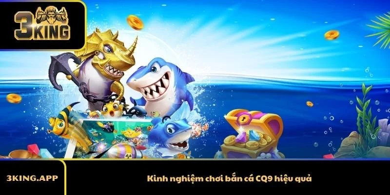 Kinh nghiệm chơi bắn cá CQ9 hiệu quả