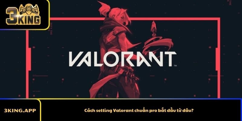 Cách setting Valorant chuẩn pro bắt đầu từ đâu?