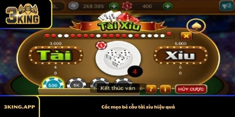 Các mẹo bẻ cầu tài xỉu hiệu quả