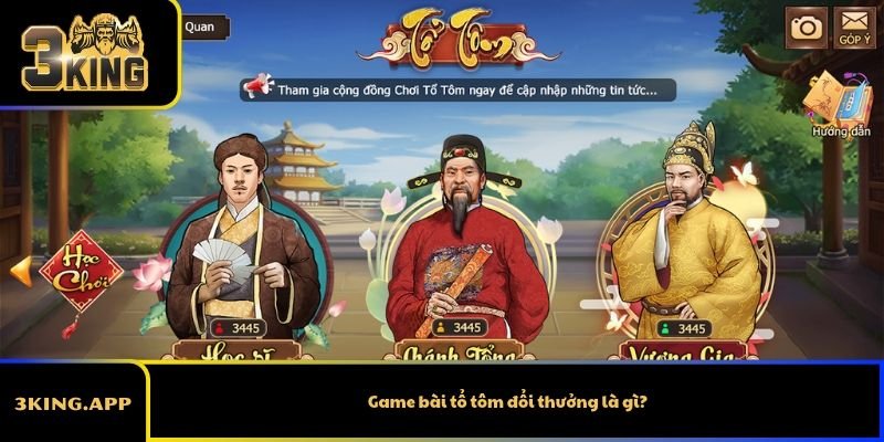 Game bài tổ tôm đổi thưởng là gì?