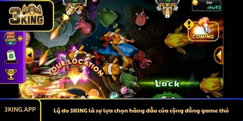 Lý do 3KING là sự lựa chọn hàng đầu của cộng đồng game thủ