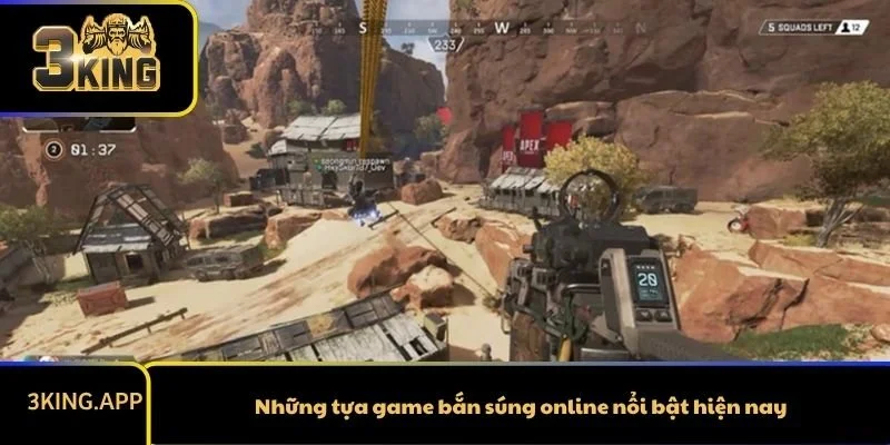 Những tựa game bắn súng online nổi bật hiện nay