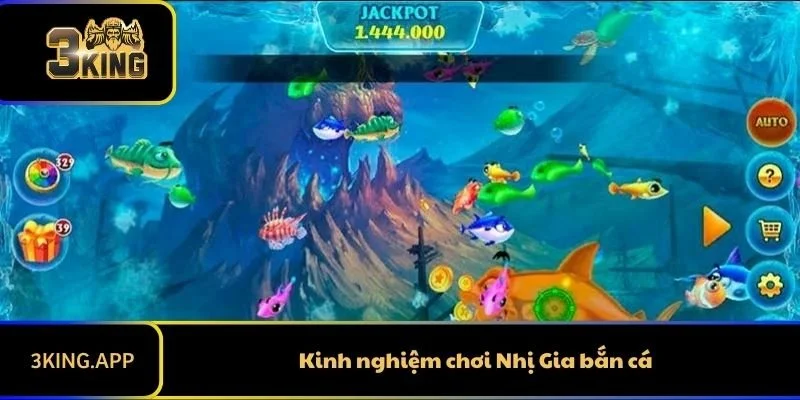 Kinh nghiệm chơi Nhị Gia bắn cá