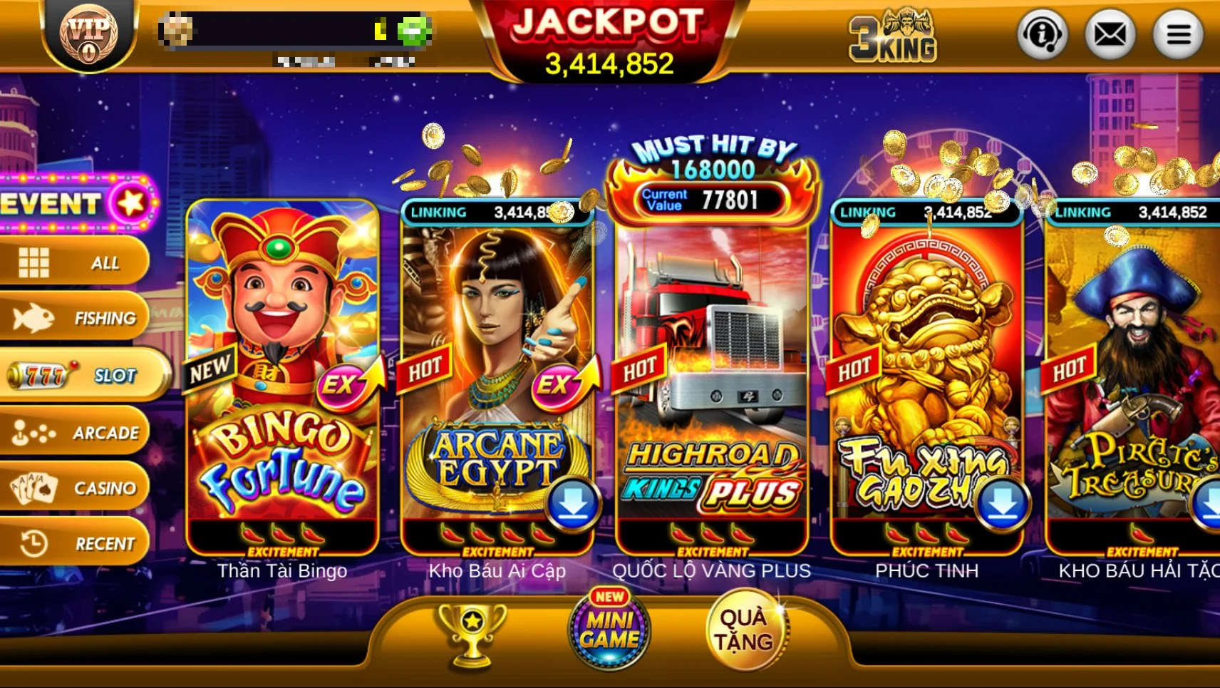 Game đổi thưởng 3king có gì hot - Trò chơi đổi thưởng hàng đầu