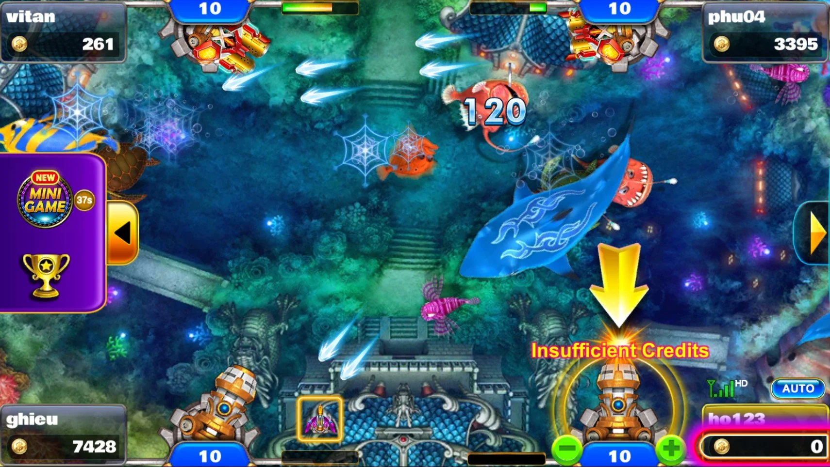 Game bắn cá xèng