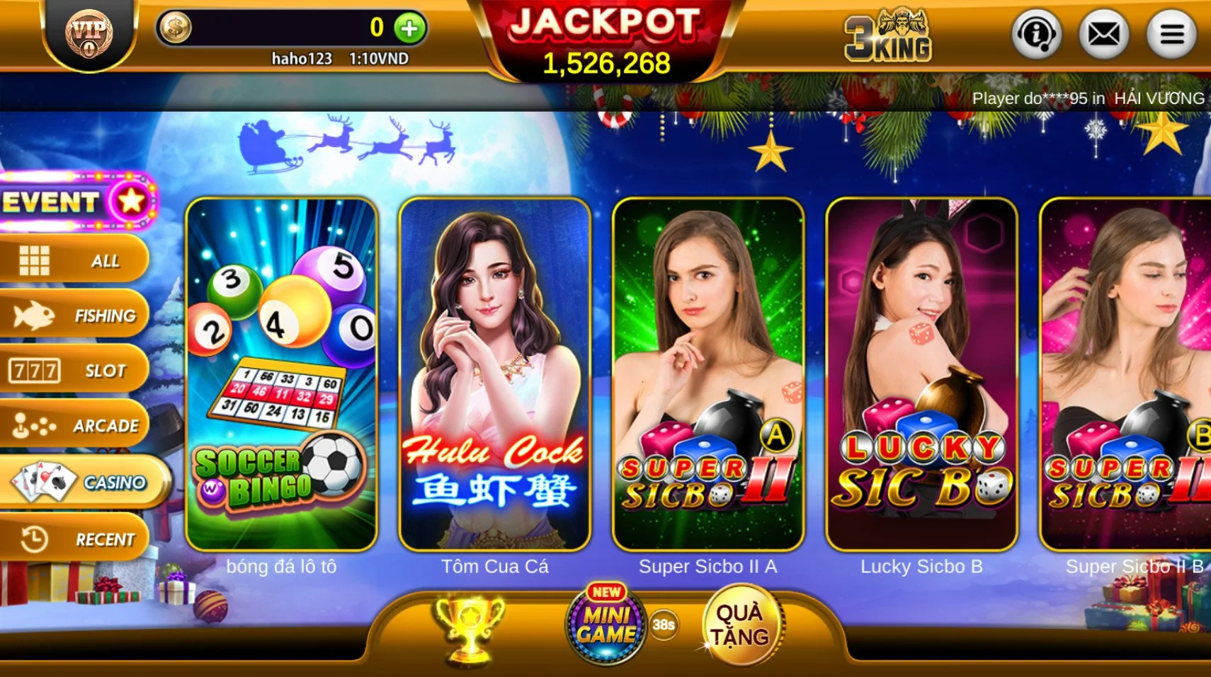 Casino Trực Tuyến 3D - Sân Chơi Game Kiếm Tiền Hấp Dẫn Nhất