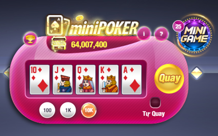Kinh Nghiệm Chơi Nổ Hũ Mini Poker Từ Các Cao Thủ