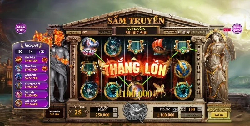 NOHU Sấm Truyền - Game Nổ Hũ Siêu Hot Tại 3KING