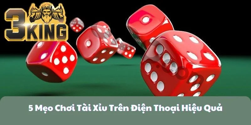 Mẹo Chơi Tài Xỉu Trên Điện Thoại &nbsp;Game Thủ Cần Biết