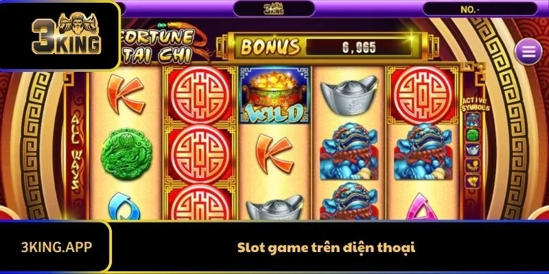 Chơi Slot Game Trên Điện Thoại Tại 3KING - Uy Tín, An Toàn