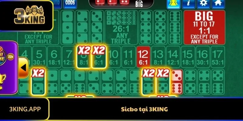 Sicbo Tại 3KING Và Các Thông Tin Cần Thiết Cho Game Thủ