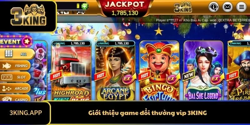 Game Đổi Thưởng VIP 3KING - Sân Chơi Tốt Nhất 2025
