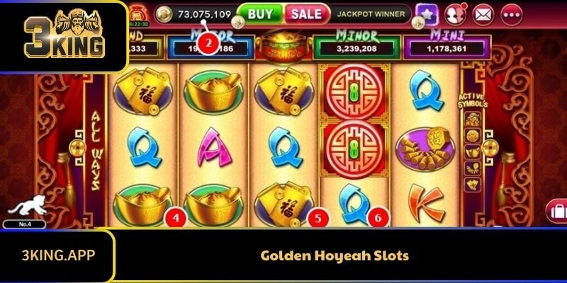 Golden Hoyeah Slots 3KING - Luật Chơi Chi Tiết Cho Newbie