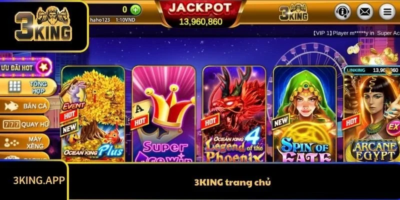 3KING Trang Chủ Chính Thức Năm 2025 - An Toàn Nhất