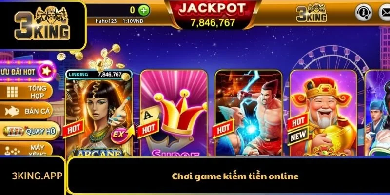 Chơi Game Kiếm Tiền 3KING - Xu Hướng Chơi Game Online
