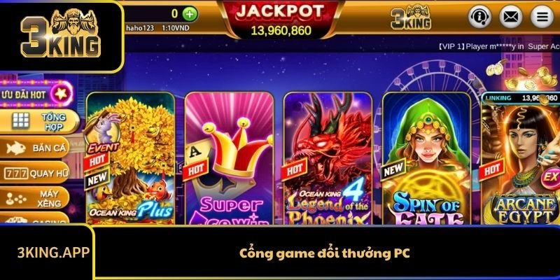 3KING - Cổng Game Đổi Thưởng PC An Toàn Và Đẳng Cấp