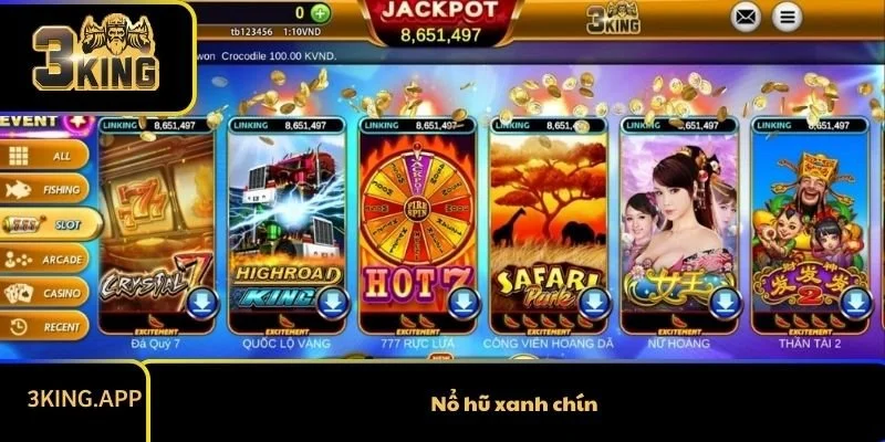 Nổ hũ xanh chín - Trải nghiệm công bằng, thắng lớn bất ngờ