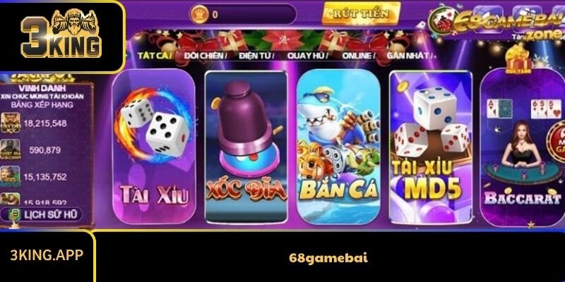 68gamebai - Cổng game bài đổi thưởng uy tín, giải trí cực đỉnh