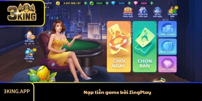 Nạp Tiền Game Bài ZingPlay Chi Tiết Và An Toàn