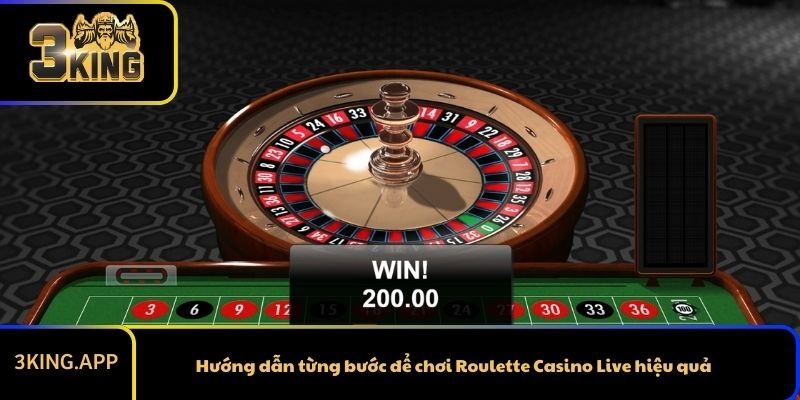 Roulette Casino Live - Các Bước Chơi Cụ Thể Cho Người Mới