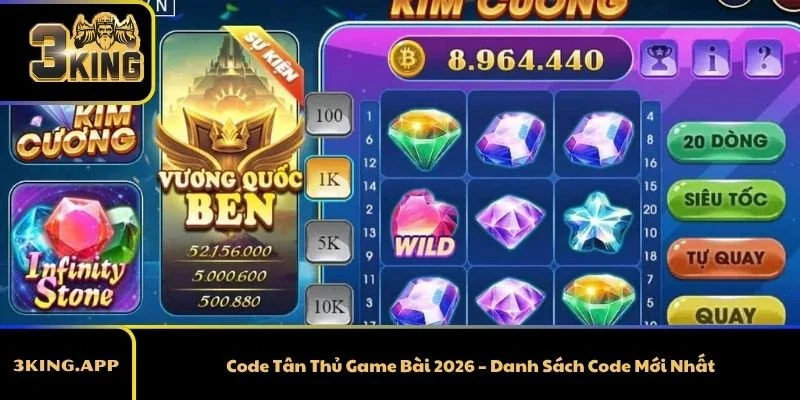 Code Tân Thủ Game Bài 2026 – Danh Sách Code Mới Nhất