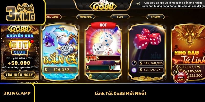 Link Tải Go88 Mới Nhất 2026 – An Toàn, Nhanh Chóng Và Đầy Đủ