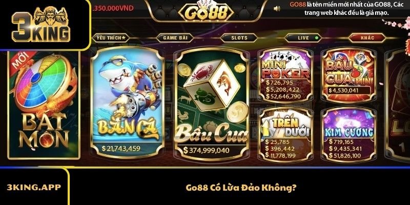 Go88 Có Lừa Đảo Không? Đánh Giá Thực Tế Và Lời Khuyên