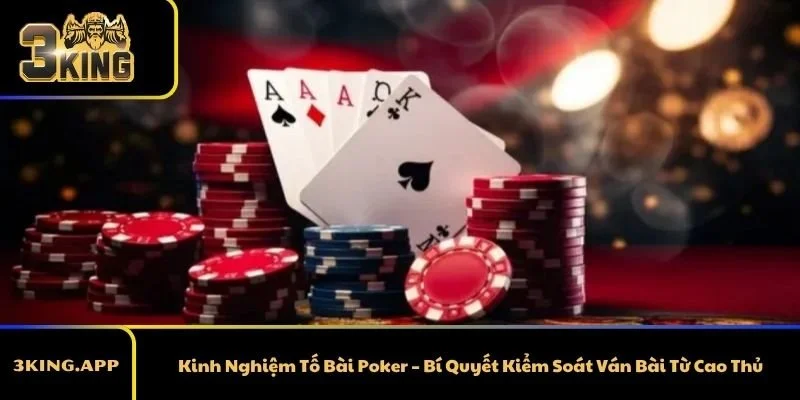 Kinh Nghiệm Tố Bài Poker – Bí Quyết Kiểm Soát Ván Bài Từ Cao Thủ