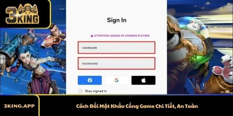 Cách Đổi Mật Khẩu Cổng Game Chi Tiết, An Toàn