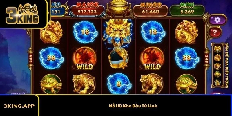 Nổ Hũ Kho Báu Tứ Linh – Trải Nghiệm Slot Huyền Bí Và Giàu Tiềm Năng