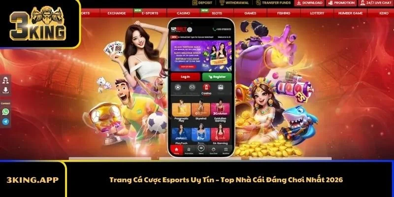 Trang Cá Cược Esports Uy Tín – Top Nhà Cái Đáng Chơi Nhất 2026