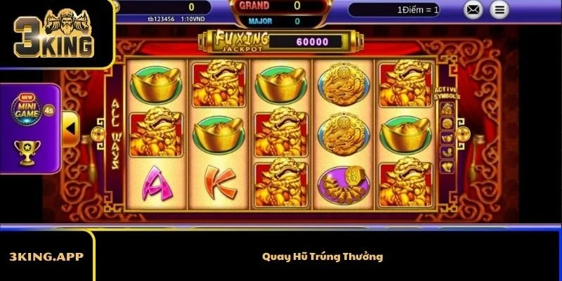 Quay Hũ Trúng Thưởng 3KING - Thiên Đường Nổ Hũ Châu Á