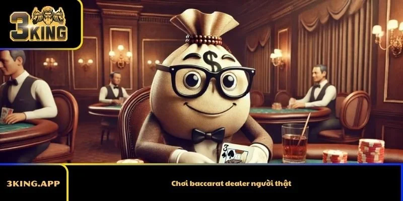 Chơi baccarat dealer người thật – Trải nghiệm casino đỉnh cao ngay tại nhà