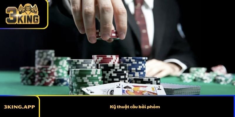 Kỹ thuật câu bài phỏm – Chủ động tạo cơ hội thay vì chờ may rủi
