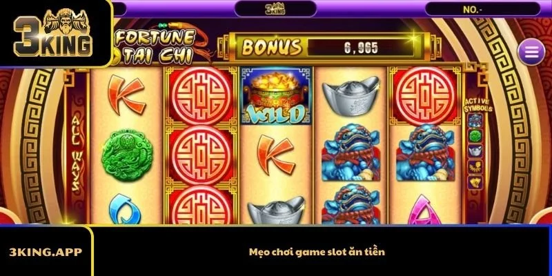 Mẹo chơi game slot ăn tiền – Những cách ít người áp dụng