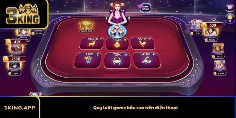 Quy luật game bầu cua trên điện thoại – Luật chơi và sự thật về “cầu”