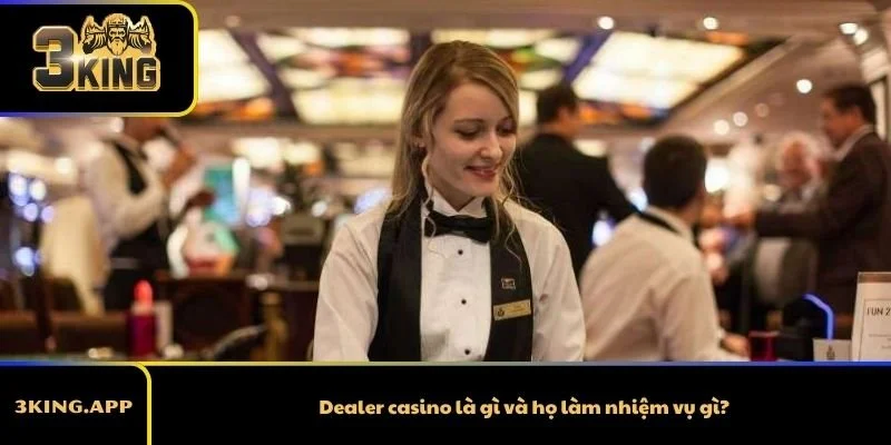 Dealer casino là gì và họ làm nhiệm vụ gì?
