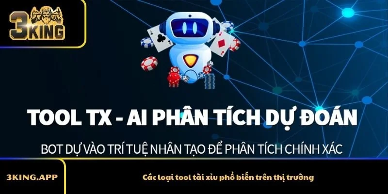 Các loại tool tài xỉu phổ biến trên thị trường